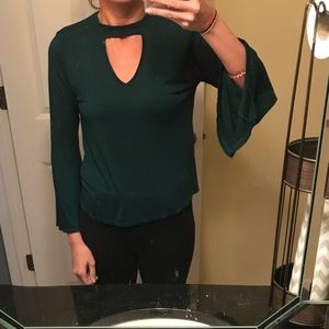 Long sleeve blouse